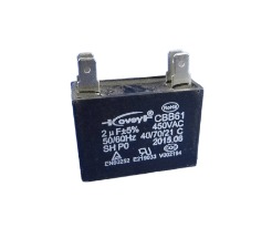 Capacitor Condensador CBB61 2uF 450vac